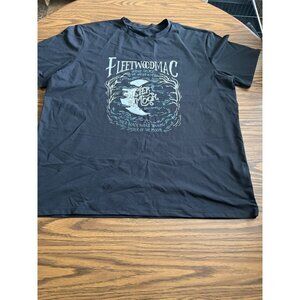 Fleetwood Mac black short sleeved scoop neck tee shirt size 3XL